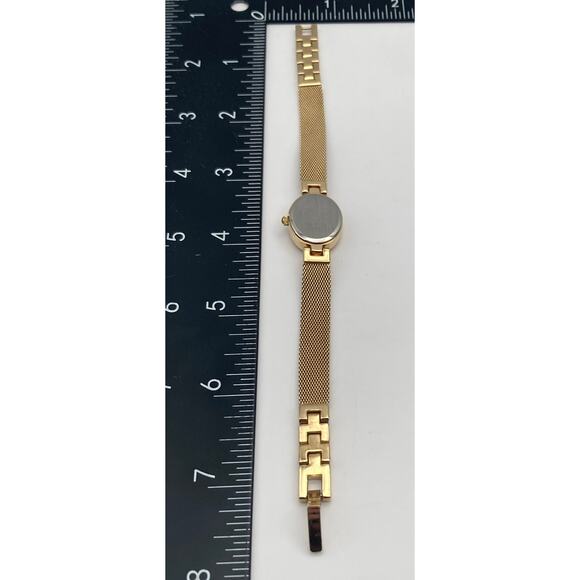 Armitron Diamond Now Women's Quartz Watch 17mm - New Battery -Wrist 6.75 - Picture 6 of 9